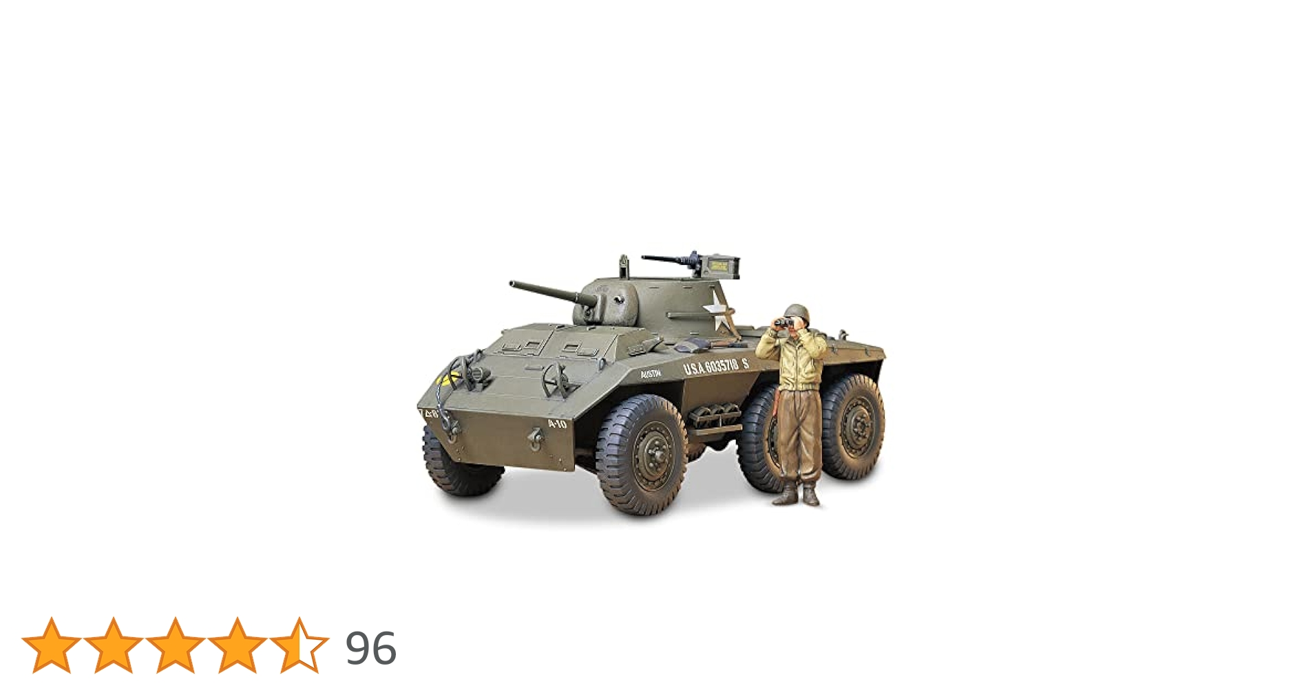 1／35 アメリカ軍軽装甲車M8グレイハウンド タミヤ スケール限定商品 1/35 アメリカ軽装甲車 M8